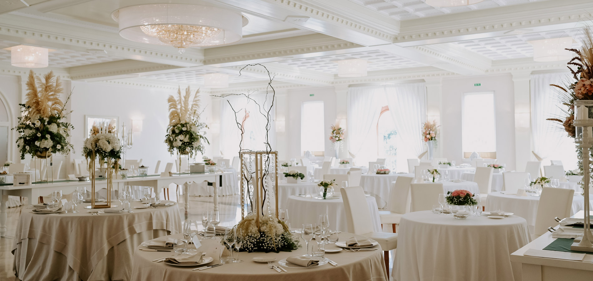 Allestimento matrimonio